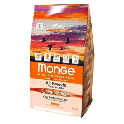 Image of Medivet grain free all breeds cibo secco per cani anatra e patate 12 kg