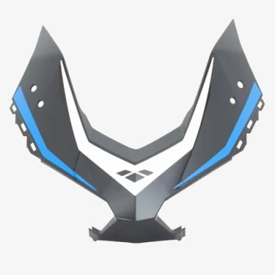 Image of Headlight Surround Panel Black for Lexmoto LXS 125 Euro 5 TR125 GP2 E5 CMPO ABS