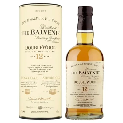 Image of The Balvenie DoubleWood 12 Year Old Single Malt Scotch Whisky, 20cl