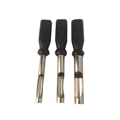 Image of BZS Set of 3 MEAT PUNCHES Lunch Punch Carp Bait (Small)