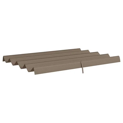 Image of Outsunny Pergola Sun Shade Cover Roof Replacement for 3 x 2m Coffee