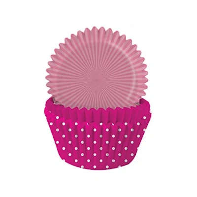 Image of Anniversary House Perfectly Pink Cupcake Cases Pack of 75