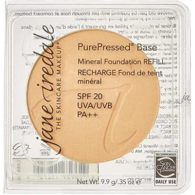 Image of Jane Iredale PurePressed Base SPF 20 Refill, Caramel, 9.9 g
