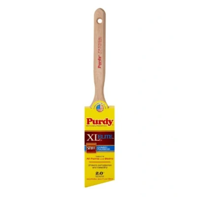 Image of Purdy 144152520 XL Elite Glide Chinex/Polyester Brush Angle Sash, Wood, 2 inch