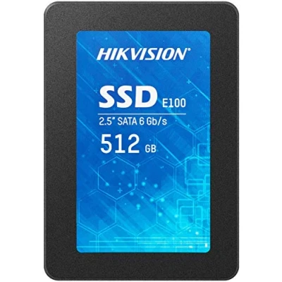 Image of HIKVISION E100 512GB 3D NAND SSD SATA III 6Gb/s 2.5&quot; Internal Solid State Drive, Read Speed up to 550MB/s, Compatible with Laptop and PC Desktops