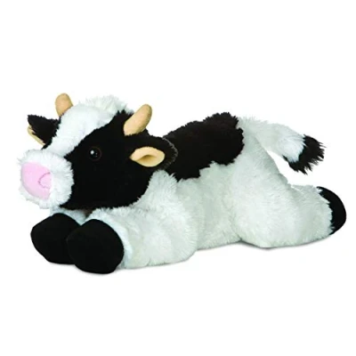 Image of Aurora, 31430, Flopsies May Bell Cow, 12In, Soft Toy, Multi Colour