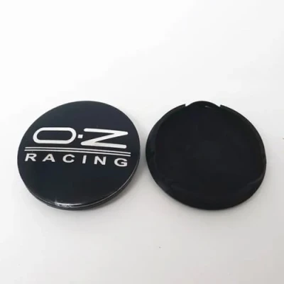 Image of Car Hub Center Cap Wheel Covers for OZ Racing M595 O.Z 62MM Centre Caps Tyres Rims Emblem Protector Replacement Accessories,BlackWhite