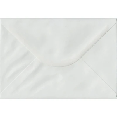 Image of Speciality White Laid G4 152 mm x 216 (8.5 inch 6 inch) 100gsm Gummed Envelope (Pack of 100)