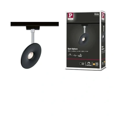 Image of Paulmann URail LED spot Sphere 2,700K black