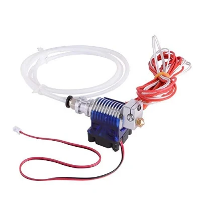 Image of DollaTek Metal J Head V6 Hot End for 3D Printer 1.75mm Filament Bowden Extruder 0.4mm Nozzle Kossel Mini Prusa i3