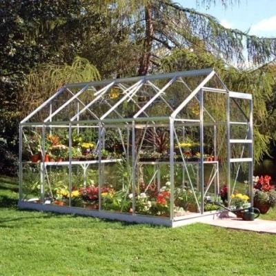 Image of 6&#039;4 x 10â6 Halls Popular 106 Greenhouse (1.93 3.19m)