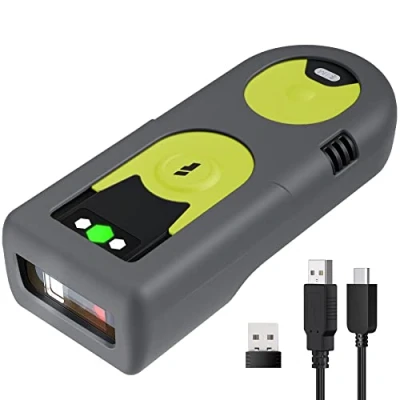 Image of Inateck 2D 1D QR Portable Bluetooth Scanner with 2.4Ghz USB Adapter, Screen Scanning, wireless Exclusive Shorcuts, BCST 42