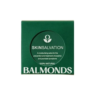 Image of Balmonds Skin Salvation Moisturising Balm 50ml Natural Eczema &amp; Psoriasis Treatment Suitable for All Ages, Handmade in UK