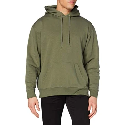 Image of Fruit of the Loom Men&#039;s Zip Front Premium Hooded Sweat Jacket, Classic Olive, Large
