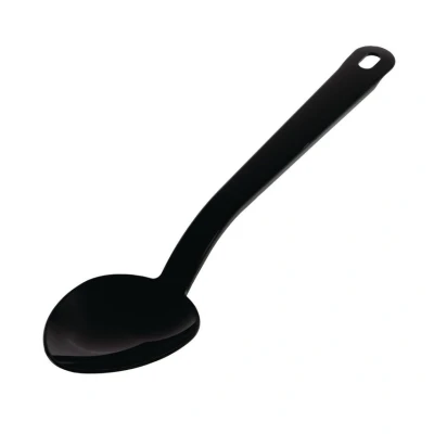 Image of MatferBourgeat Exoglass Serving Spoon Red 340mm