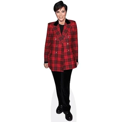 Image of Kris Jenner (Tartan) Life Size Cutout