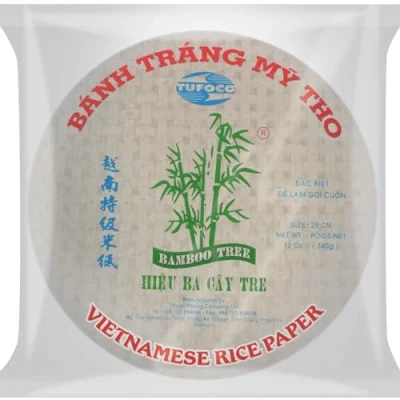 Image of Bamboo Tree Rice Paper 28Cm.(Springroll), 1 x 340 g