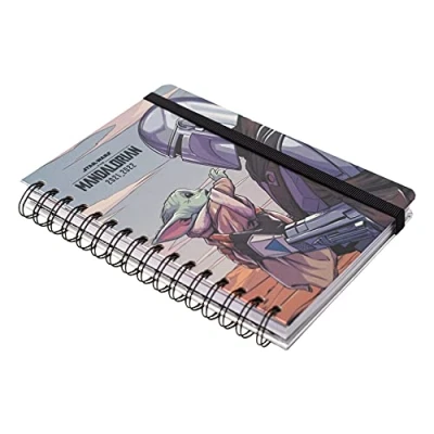Image of Grupo Erik: Official Star Wars The Mandalorian Academic Diary 2021 2022 A5 Week to View 12 Months Mid Year August July