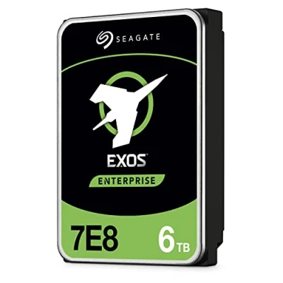 Image of Seagate Exos 7E8, 6TB, Enterprise Internal Hard Drive, SATA, 3.5&quot;, for Business and Data Centre (ST6000NM021A)