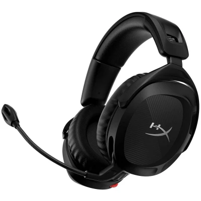 Image of HyperX Cloud Stinger 2 Wireless Gaming Headset Compatible with PC. Noise cancelling Swivel to mute Microphone, Comfortable Memory Foam, UP 20 hours of battery life, Black