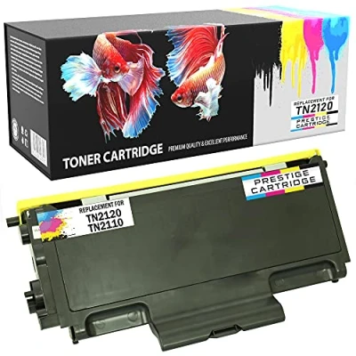 Image of Prestige Cartridge TN2120 TN2110 Laser Toner Compatible with Brother HL 2140 2150 2150N 2170 2170W DCP 7030 7040 7045N MFC 7320 7340 7345DN 7440N 7840W