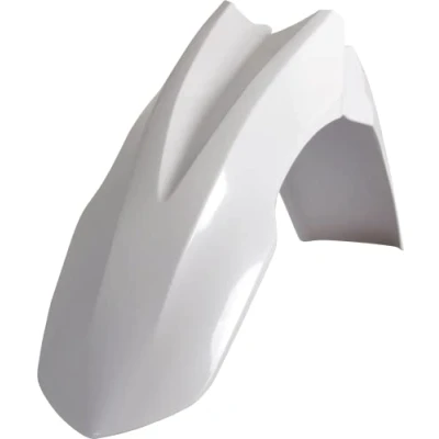 Image of Polisport Honda Front Fender CRF 250 R 2010 2013 450 2009 2012, White Motocross4u