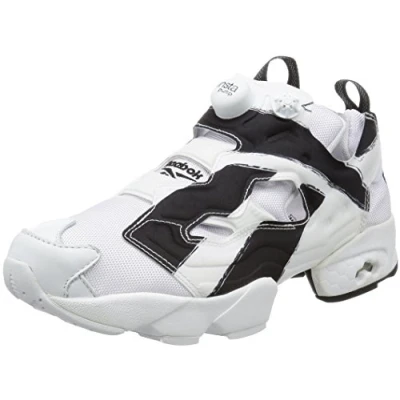 Image of Reebok Instapump Fury OB Mens Running Trainers Sneakers (UK 4 US 5 EU 36, White Black AR1413)