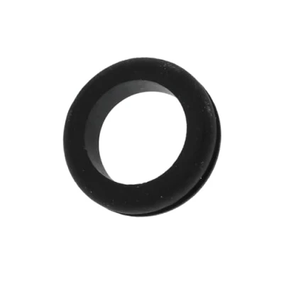 Image of KafTon PVC Electrical Wiring Black Back Box Grommets Open 50mm Pack of 10
