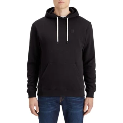 Image of Scotch &amp; Soda CORE LOGO Hoodie Hoodie, Men&#039;s, Size: Large, Black