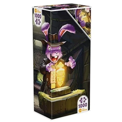 Image of Iello Puzzle Twist: Bunny Kingdom Explorer (1,000 Pieces) Jigsaw Ages 14+ 1+ Players