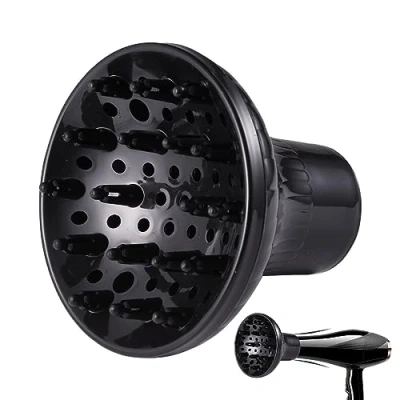 Image of Diffuser Nozzle For Hair Dryer Attachment hairdryer Styling Tools Bathroom, Bedroom, Apartment, Hotel And Barbershop