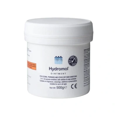 Image of Hydromol Ointment, 500 g For the Management of Dermatitis, Eczema, Psoriasis and other Dry Skin Conditions