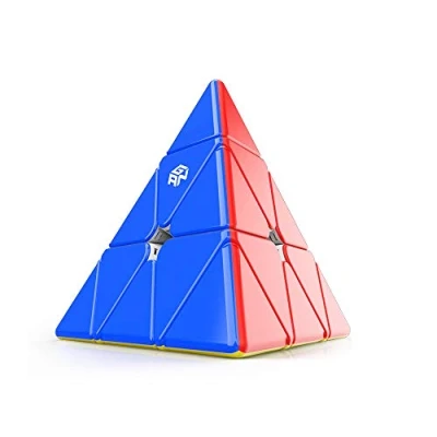 Image of GAN Pyraminx 36 Magnets, Speed Magnetic Pyramid Puzzle Stickerless Triangle Cube (Standard)