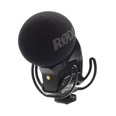 Image of RØDE Stereo VideoMic Pro Versatile On Camera Microphone with Dual Half InchCapsules in Fixed X/Y Array for Filmmaking, Content Creation and Location Recording,Black