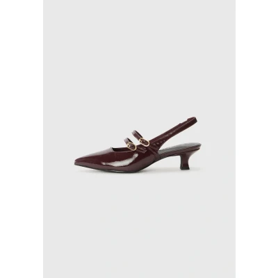 Image of MARCO TOZZI Women&#039;s Pumps 2 29508 45, Bordeaux Pat, 5 UK