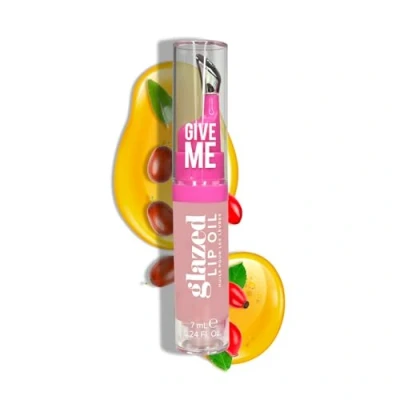 Image of Give Me Cosmetics, Glazed Lip Oil, Infused with Jojoba Intensely Hydrating and Delivers a Gorgeous, Glossy Finish Lighten Up