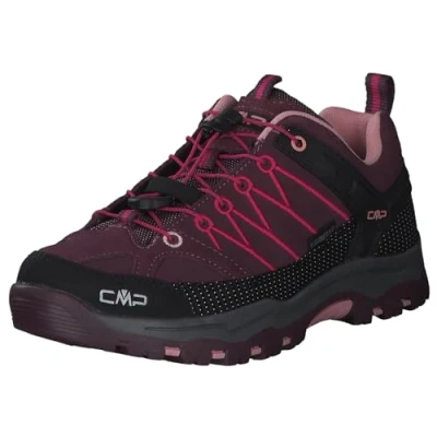 Image of CMP Kids Rigel Low Trekking Shoes WP, Rise Hiking Kids, Prugna Peach, 2.5 UK