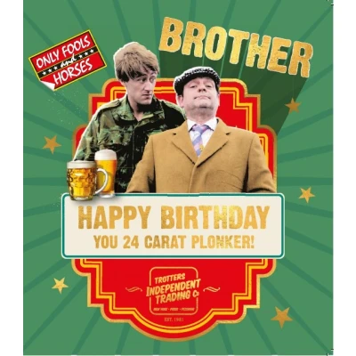 Image of Danilo ONLY FOOLS AND HORSES BROTHER BIRTHDAY CARD
