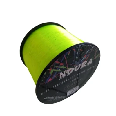 Image of Ndura monofilament fishing line yellow 1000m spool (20LB)