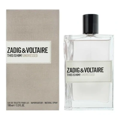 Image of Zadig &amp; Voltaire This Is Him! Undressed Eau de Toilette 100ml Spray