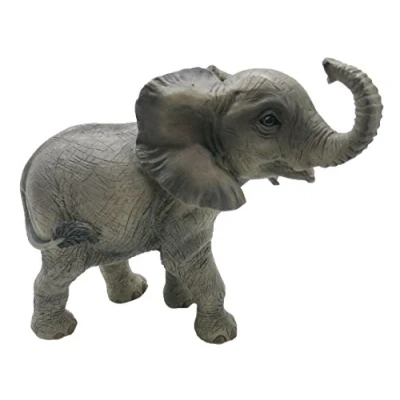 Image of Out of Africa Elephant Ornament (15cm x 12cm 9cm) by Leonardo