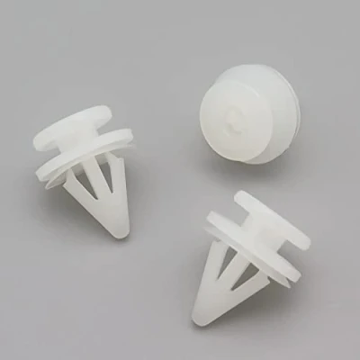 Image of VVO Fasteners White Plastic Front Door Card Clips for Renault Clio, Megane, Scenic, (Pack of 10)