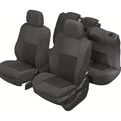 Image of DBS 1011981 Car seat cover custom made high end finish fast installation compatible with Airbag Isofix steering wheel left
