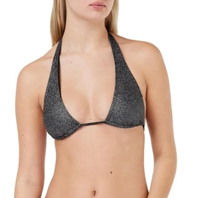Image of Calvin Klein Women Halterneck Triangle Bras Black, S