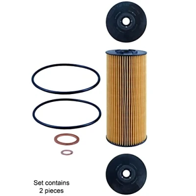 Image of 3661840125, 3661840125OD, 3661840525, 3661840825, 3661841025 Oil Filter MAHLE ORIGINAL OX 137D1/S Insert