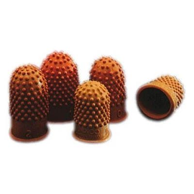 Image of Rexel Thimblettes Size 1 22 mm with Raised Dimples For Superior Traction (Pack of 10)