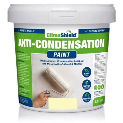 Image of Smartseal Anti Condensation Paint Devon Cream 2.5 Liter