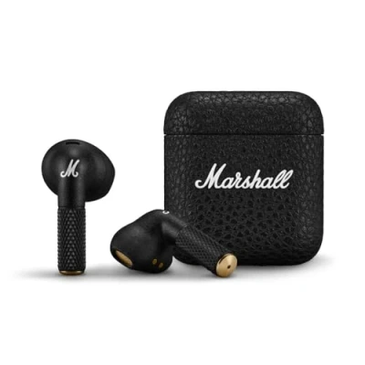 Image of MARSHALL Minor IV Wireless Bluetooth Earbuds Black, Black