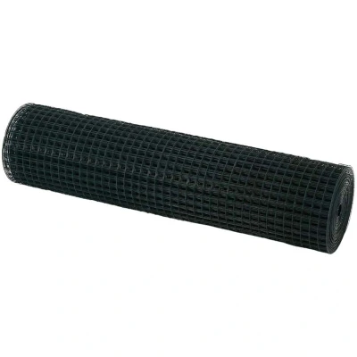 Image of vidaXL Welded Wire Fence Green 0.4x50 m Steel