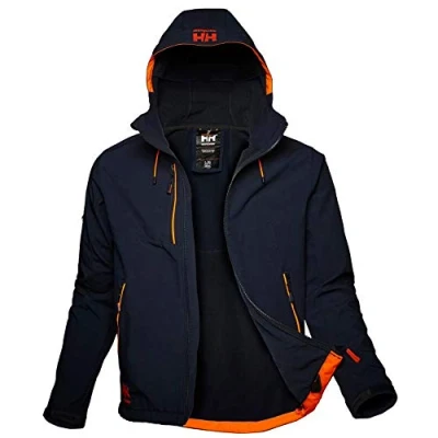Image of Helly Hansen Workwear Men&#039;s chelsea Down vest, 590 Navy, XL UK